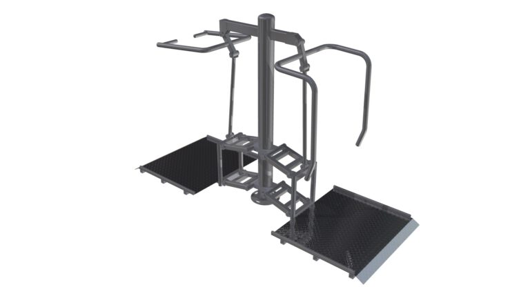 CE 1119H – HANDICAP PULL DOWN AND CHEST PRESS