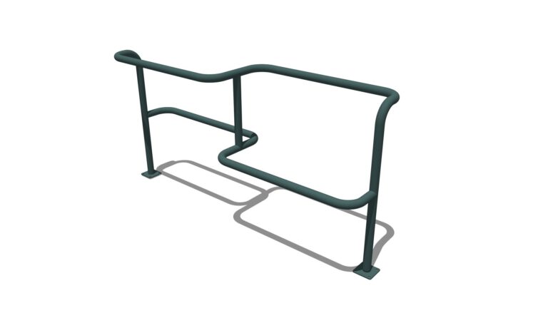 PB 02 – RAILING BENCH DOUBLEBACK