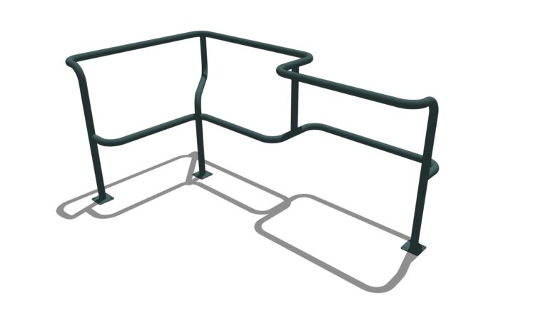 PB 03 – RAILING BENCH DOUBLEBACK