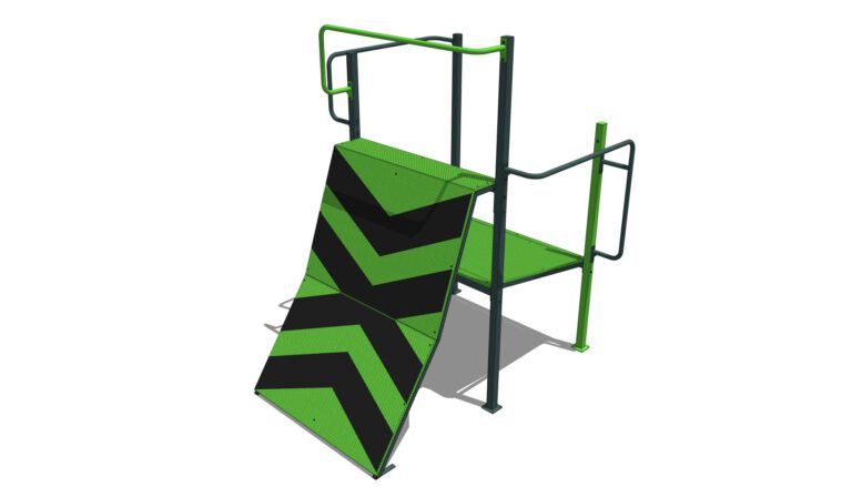 PS 01- PARKOUR SET SINGLERAID RAMP